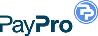 Op deze foto zie je het PayPro logo